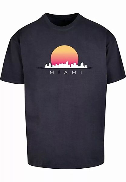 Merchcode T-Shirt Merchcode Herren Miami X Heavy Oversize Tee-BY102 (1-tlg) günstig online kaufen