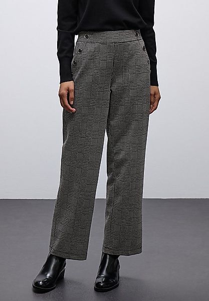 STREET ONE Webhose mit Karo Muster günstig online kaufen