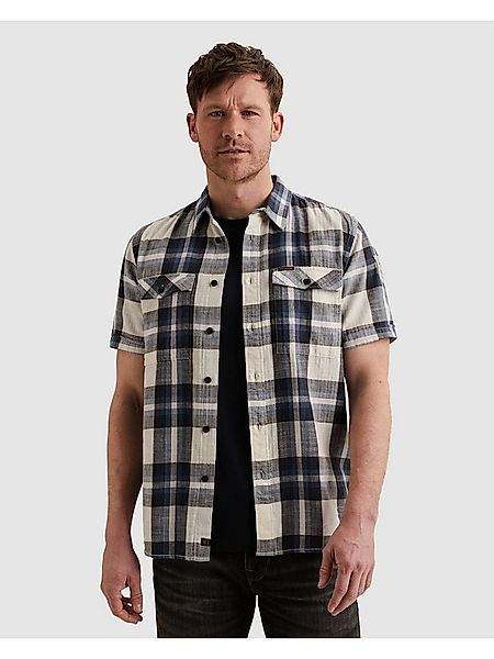 PME LEGEND Kurzarmhemd mit Logo Stickerei günstig online kaufen