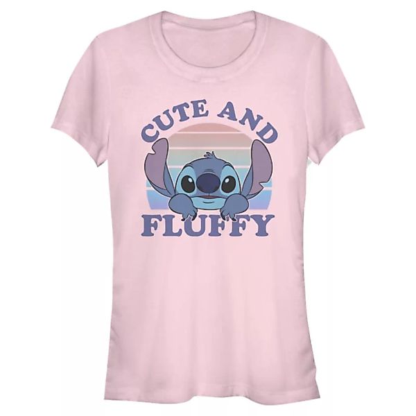 Disney Classics - Lilo & Stitch - Stitch Cute and Fluffy - Frauen T-Shirt günstig online kaufen