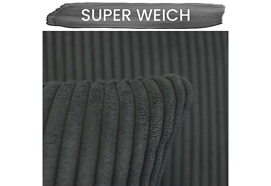 Amilian Kissenbezüge - 2er Set Kissenbezug - Kissenhüllen - Zierkissenbezüg günstig online kaufen