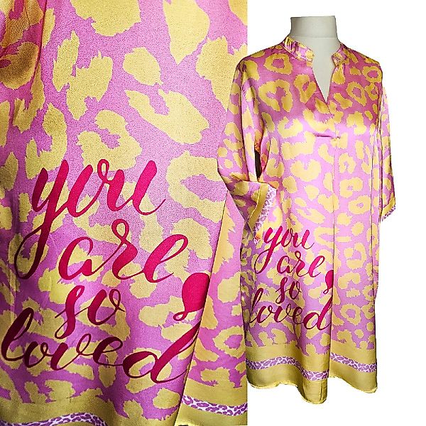 Druckkleid SAISON leichtes Tunika Kleid 3/4 günstig online kaufen