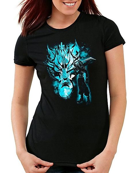 style3 T-Shirt Wolf Avalanche final fantasy 7 VII chocobo remake günstig online kaufen