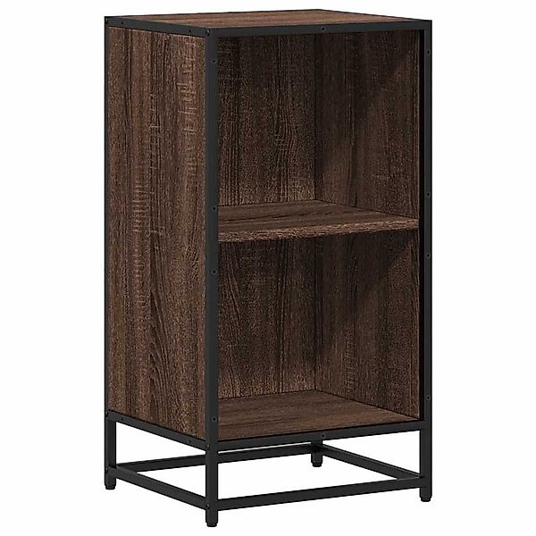 vidaXL Bücherregal Bücherregal Braun Eichen-Optik 40x35x76 günstig online kaufen