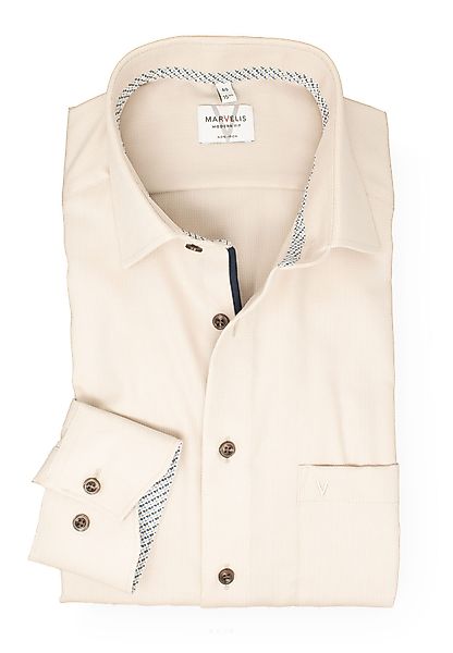 MARVELIS Businesshemd Modern Fit normale, leicht günstig online kaufen