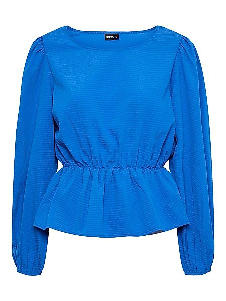 PIECES Pcliras Bluse Damen Blau günstig online kaufen