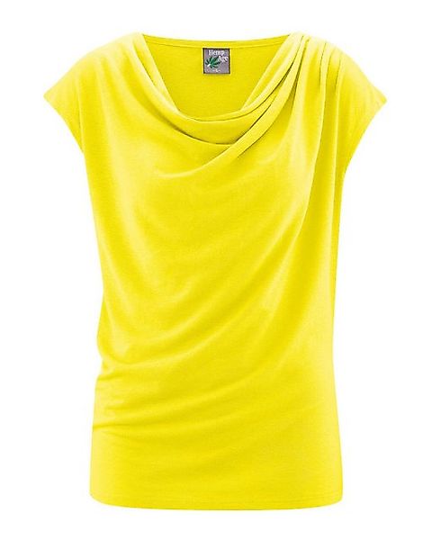 HempAge Wasserfallshirt DH268 Wasserfallausschnitt Top günstig online kaufen
