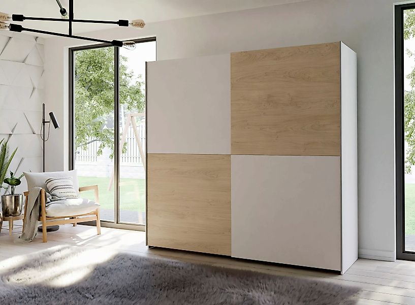 Home affaire Schwebetürenschrank "2 Schiebetüren, Made in Europe, stabil un günstig online kaufen