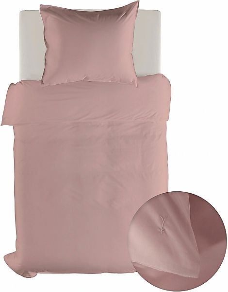 YELLOW Bettwäsche "Suite-Mumbai" 2 Stk. tlg. Uni Design, 100% Baumwolle ab günstig online kaufen