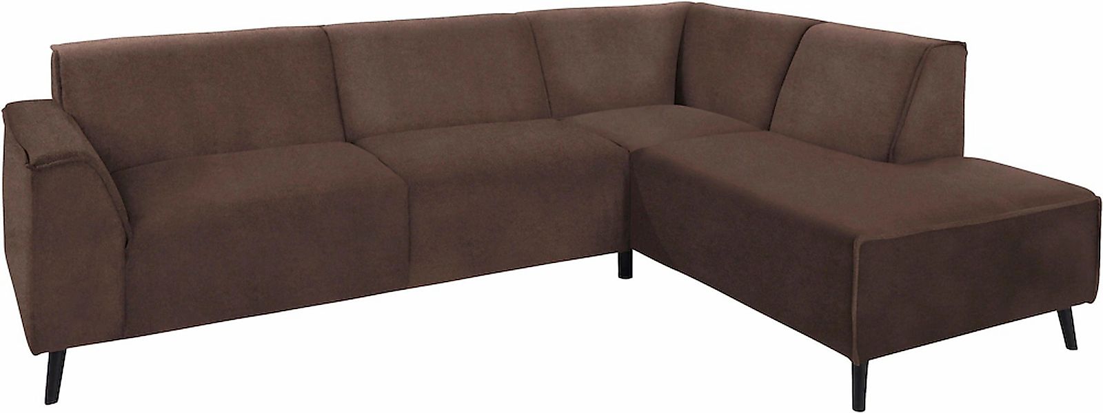 DOMO collection Ecksofa "Amora, inkl. Federkern für mehr Sitzkomfort, Breit günstig online kaufen