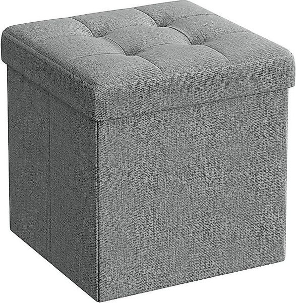 Best for Home Ottomane Kompakter Aufbewahrungshocker – Sitz Tisch & Box, 22 günstig online kaufen