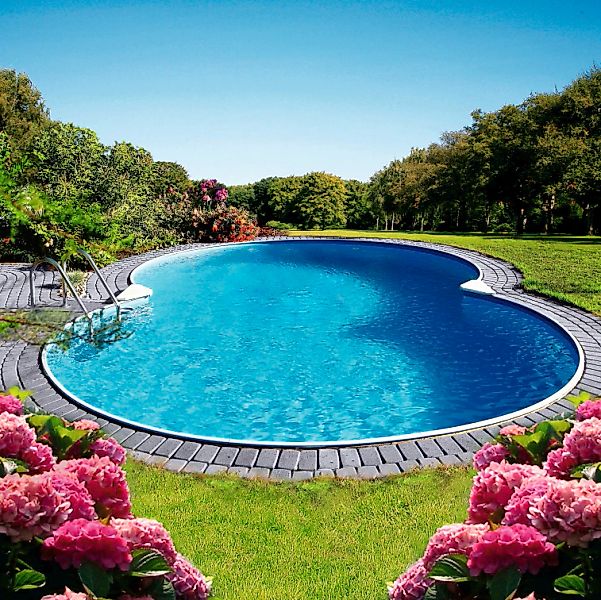 Clear Pool Achtformpool "PREMIUM MALLORCA" in verschiedenen Größen inkl. Bo günstig online kaufen