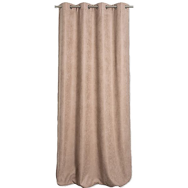 Cosy Living Wärmeschutzvorhang Luna mit Ösen 145 cm x 260 cm Beige günstig online kaufen