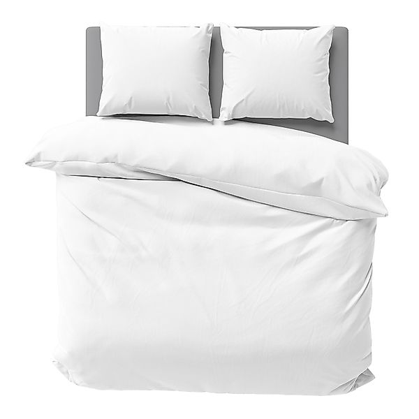 Visaggio Bettwäsche Mikrofaser Uni 135x200 155x220 200x200 Einfarbig Allerg günstig online kaufen