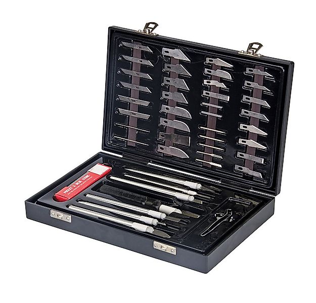 Silverline Bastelfilz Hobbymesser, 51-tlg. Satz 51-tlg. günstig online kaufen