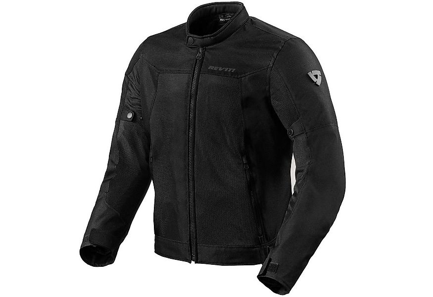 Revit Motorradjacke Revit Eclipse 2 Textiljacke Schwarz atmungsaktiv günstig online kaufen