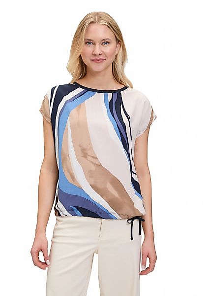 Betty&Co Kurzarmshirt "Betty & Co Casual-Shirt mit Print", (1 tlg.) günstig online kaufen