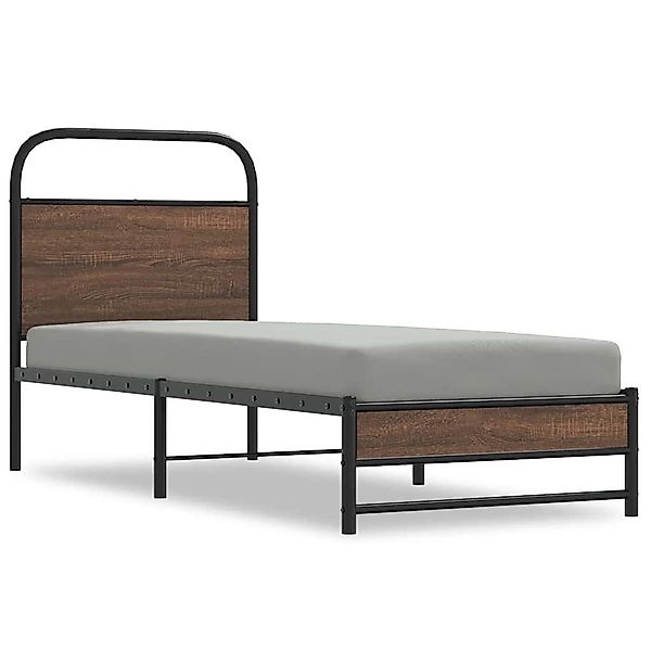 vidaXL Bett Bettgestell ohne Matratze 75x190 günstig online kaufen