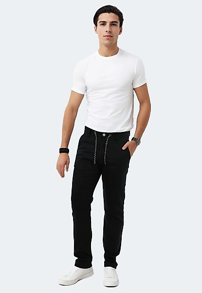 Indicode Stoffhose "Inboris", mit innen liegendem Kordelzug günstig online kaufen