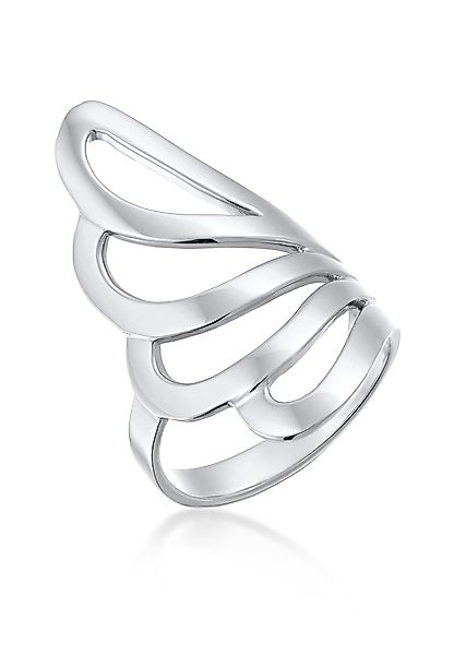 Nenalina Fingerring Basic Wellen Geschwungen Schlicht günstig online kaufen