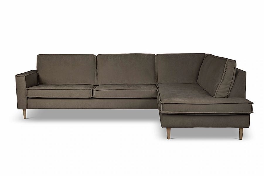 Home affaire Ecksofa "Pinto Skandi, 290 cm, Chenille, Struktur, Ottomane li günstig online kaufen
