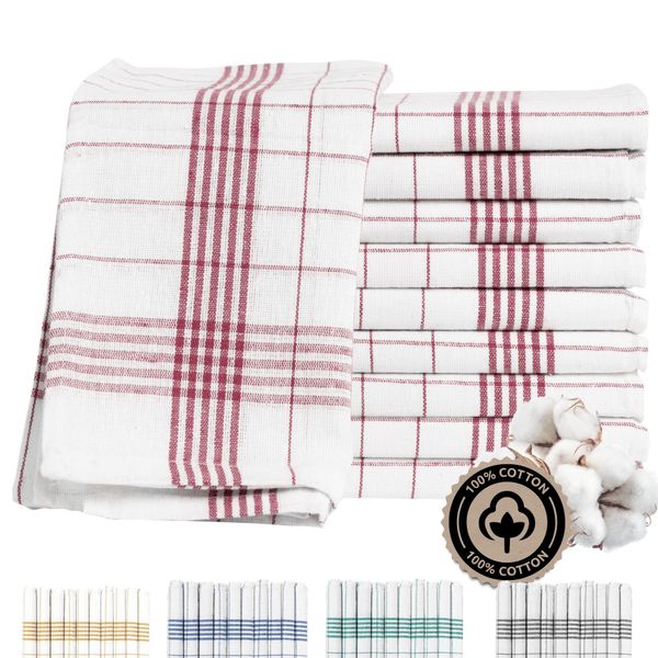 Zestri Geschirrtuch 10er-Set aus 100% Baumwolle, günstig online kaufen