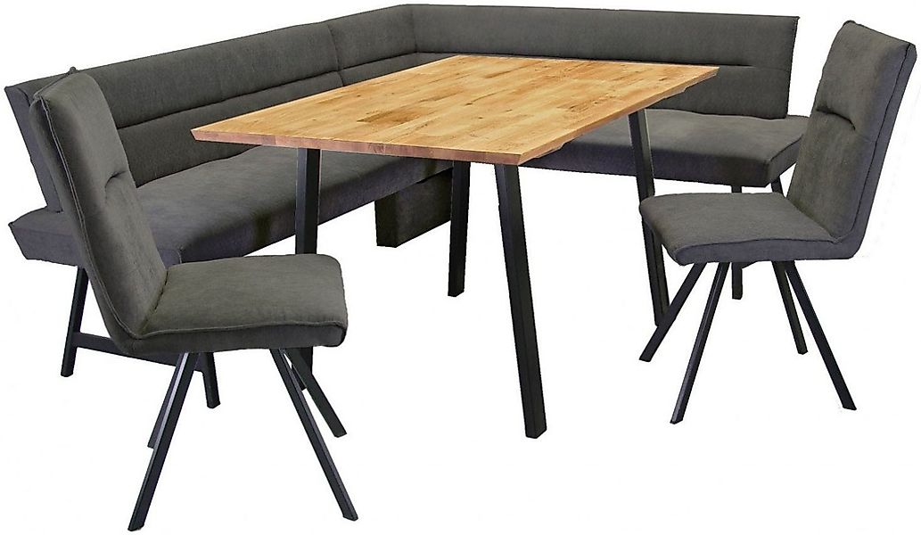 OTTO home Eckbankgruppe "Sava" Set, 4 Stk. tlg. Eckbank mit Wellenfederung günstig online kaufen