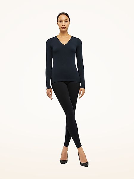 Wolford - Aurora Pullover, Frau, admiral, Größe: L günstig online kaufen