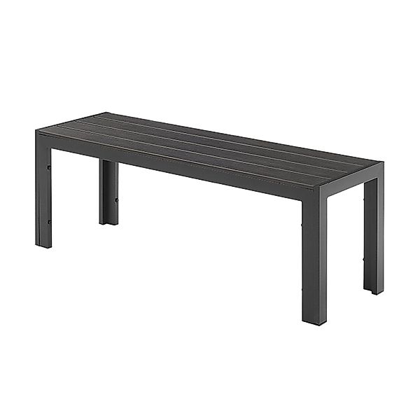 riess-ambiente Gartenbank DESIGNO 130cm anthrazit / günstig online kaufen