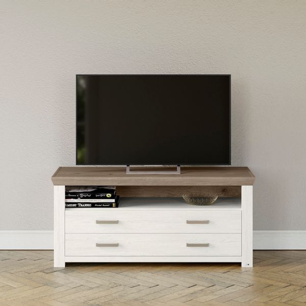 set one by Musterring Lowboard "York" Typ 32, mit 4 Schubkästen, Beleuchtun günstig online kaufen