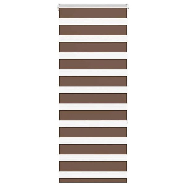 vidaXL Doppelrollo Braun 65x150 cm Stoffbreite 60,9 cm Polyester 4014332 günstig online kaufen