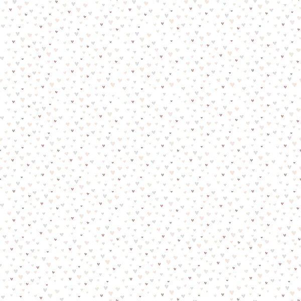 PROFHOME 381241-GU Grafik Tapete Kindertapete Matt Rosa Grau Beige 0,53 m x günstig online kaufen