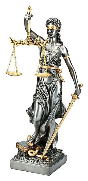 Figuren Shop GmbH Dekofigur Mittlere Justitia Figur - Göttin der Gerechtigk günstig online kaufen