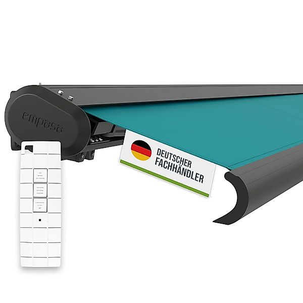 empasa Kassettenmarkise Vollkassettenmarkise "PROFI" Markise Kassettenmarki günstig online kaufen