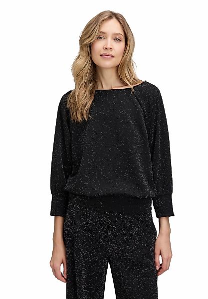 Betty Barclay 3/4-Arm-Shirt "Damen Oversize-Shirt im Glitzer-Look" 1 Stk. t günstig online kaufen