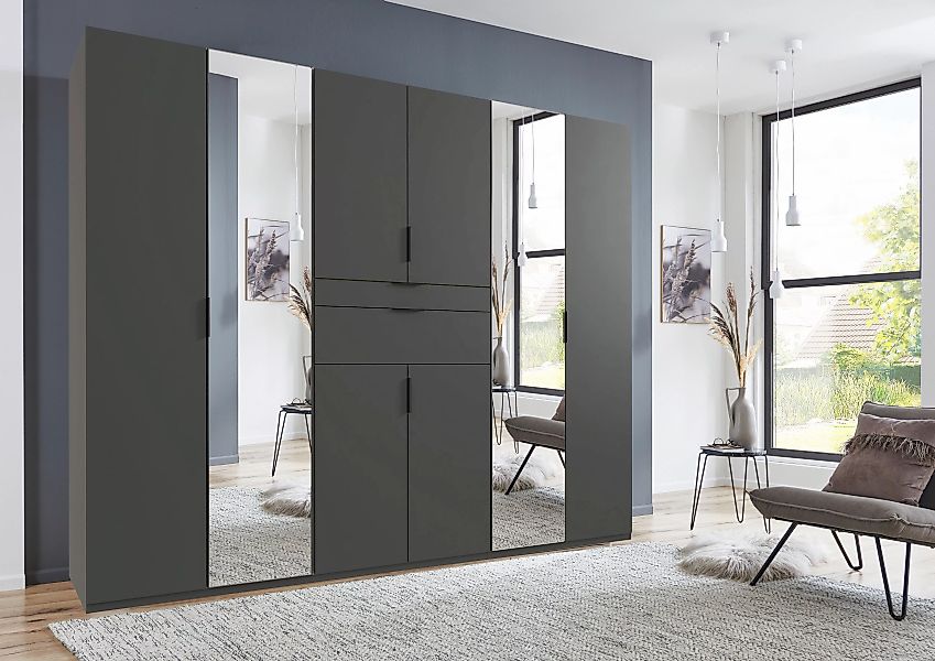 Wimex Drehtürenschrank "Moldau Kleiderschrank mit Spiegel Schlafzimmerschra günstig online kaufen