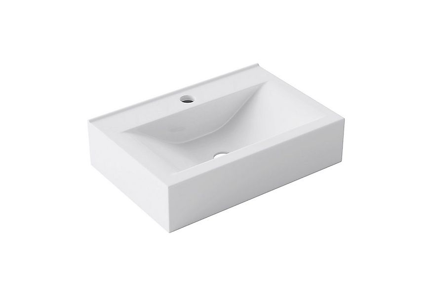 doporro Waschbecken Aufsatzwaschbecken Waschschale Waschbecken Keramik weiß günstig online kaufen