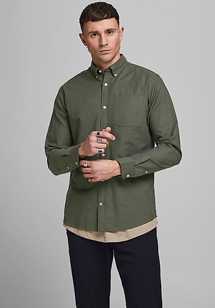 Jack & Jones Langarmhemd "OXFORD SHIRT" günstig online kaufen