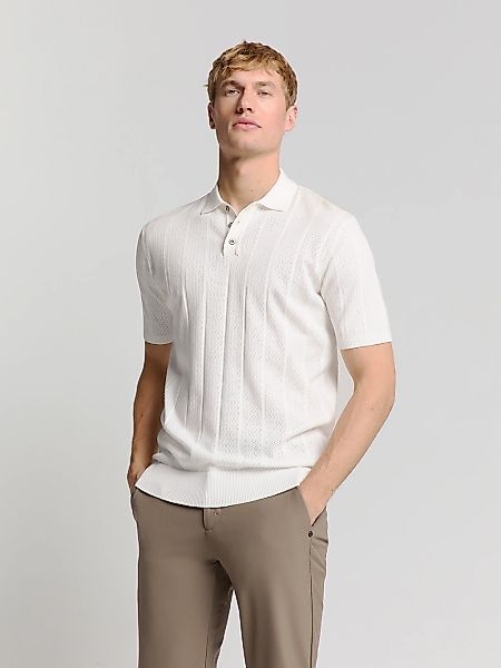 NO EXCESS T-Shirt "No Excess Poloshirt mit kurzen Ärmeln" günstig online kaufen