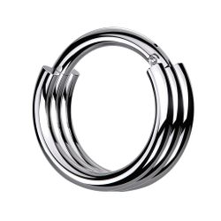 Taffstyle Nasenpiercing Septum Piercing Segment Ring günstig online kaufen