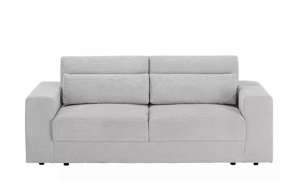 Big Sofa 2,5 Sitzer Branna ¦ grau ¦ Maße (cm): B: 209 H: 89 T: 102 Polsterm günstig online kaufen