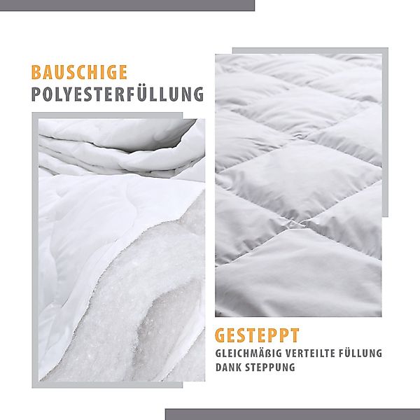 Amazinggirl Microfaserbettdecke Bettdecke 135x200 cm Ganzjahresdecke günstig online kaufen