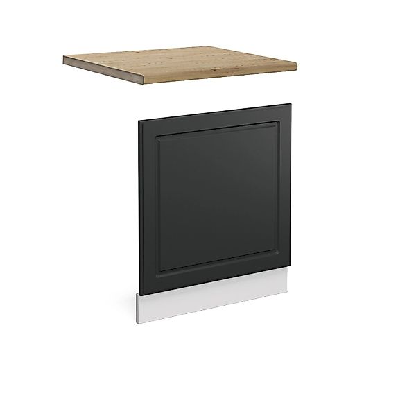 Vicco Frontblende R-Line Geschirrspüler Fronttür Anthrazit Hochglanz/Weiß 6 günstig online kaufen