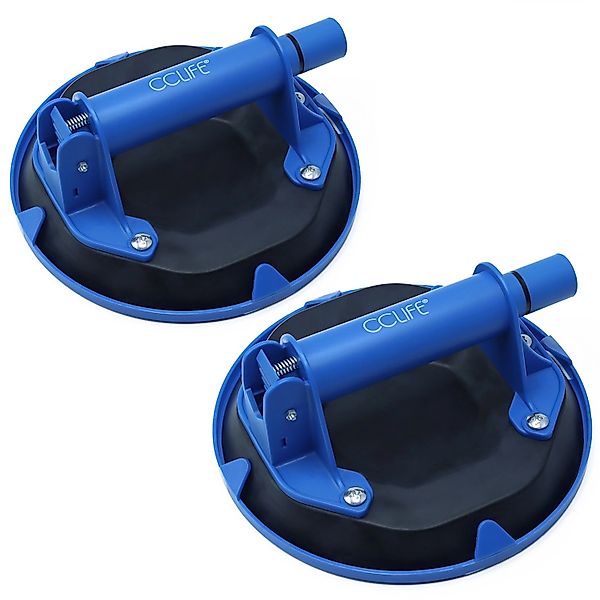 CCLIFE Saugheber Vakuum Glasheber 2tlg Glass Lifters 200KG Tragkraft Vakuum günstig online kaufen