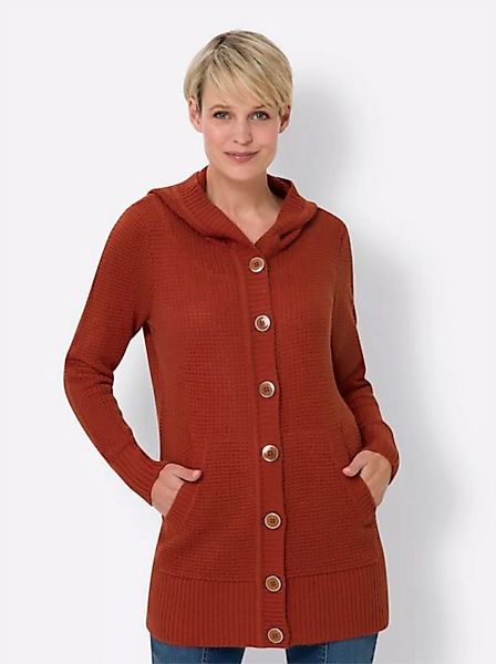 Sieh an! Strickjacke Kapuzenstrickjacke günstig online kaufen