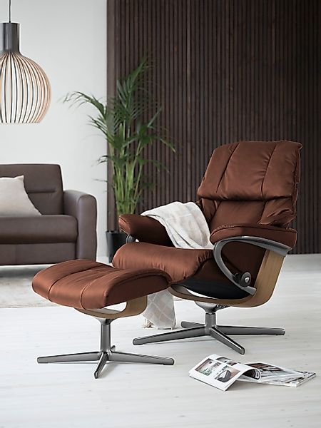 Stressless Relaxsessel "Reno", (Set, Relaxsessel mit Hocker), mit Hocker, m günstig online kaufen