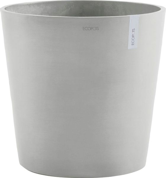 ECOPOTS Blumentopf AMSTERDAM White Grey, BxTxH: günstig online kaufen