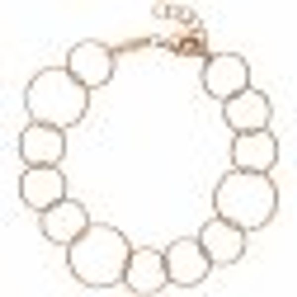 Armband 925/- Sterling Silber rotvergoldet 19,5 cm günstig online kaufen