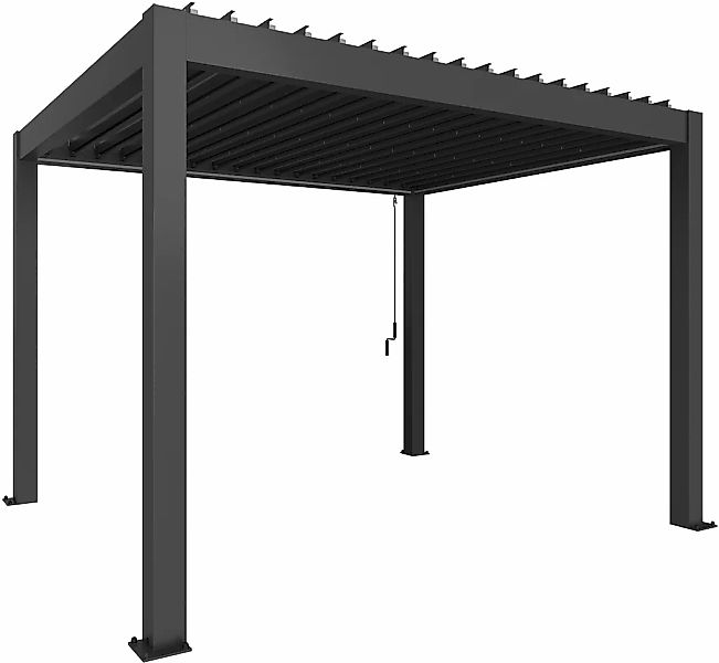 Biohort Pergola "3,5 x 3", stilvoller Schattenspender für mehr Komfort im F günstig online kaufen