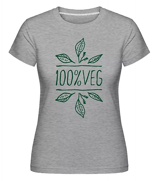 100 % Vegetarier · Shirtinator Frauen T-Shirt günstig online kaufen